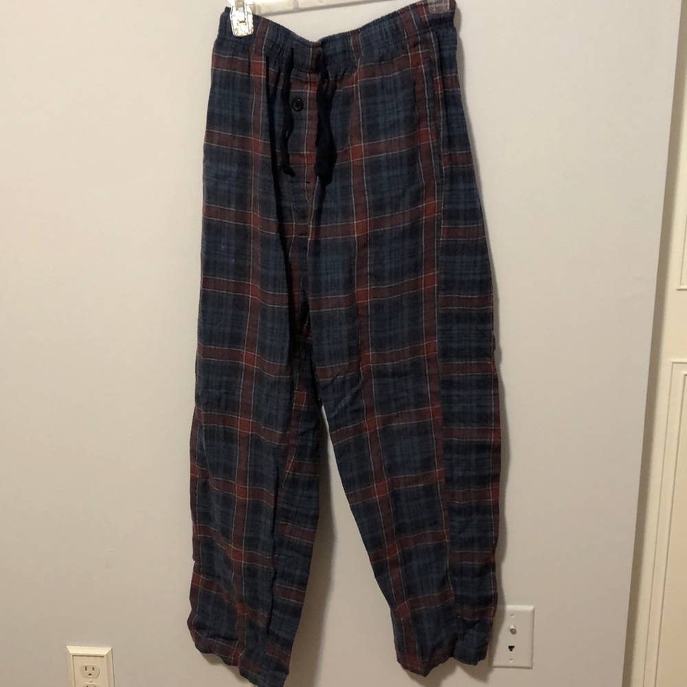 Plaid pj pants